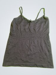 Reformation Black Lace Trim Camisole