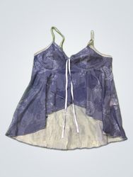 Gray Floral Camisole