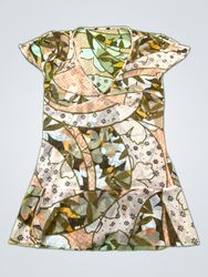 Blouse with Floral Pattern