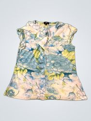 Printed Sleeveless Blouse