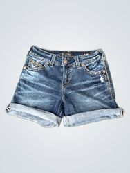 Silver Jeans Suki Denim Shorts