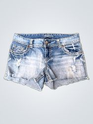 Maurices Distressed Denim Shorts