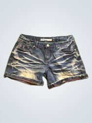 MSMN Distressed Denim Shorts