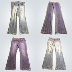 Flared Denim Jeans Bundle