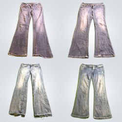 Flared Denim Jeans Bundle