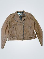Grispiel Brown Leather Jacket