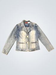 Long Take Jeans Denim Jacket
