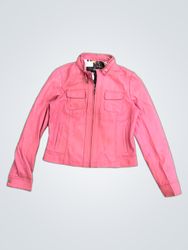 Pink Leather Jacket