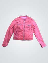 Vera Pelle Red Leather Jacket