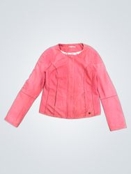 Pink Leather Jacket