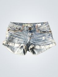 Hydraulic Denim Shorts
