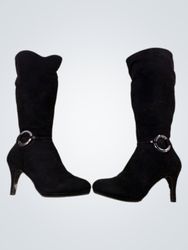 Black Knee-High Boots