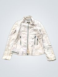 Easy by Jones Leather Biker Jacket