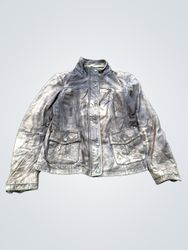 Jilani Collection Brown Leather Jacket