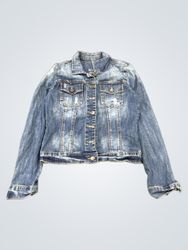 KUT from the Kloth Women's Blue Denim Jacket