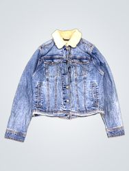 Universal Thread Goods Co. Denim Sherpa Lined Jack..