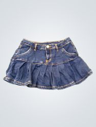 Blauer Jeansrock
