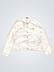 Buffalo David Bitton ホワイトデニムジャケット