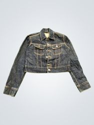 DKNY Jeans Denim Cropped Jacket