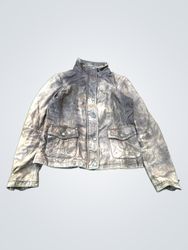 JILANI COLLECTION Giacca di pelle marrone