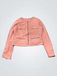 LALTRAMODA Chaqueta naranja Made in Italy