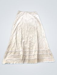INTOWN Women's Corduroy Maxi Skirt