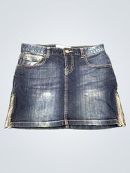 PINK WOMAN denim world skirt