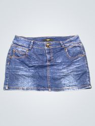 YISHION Women's Denim Mini Skirt