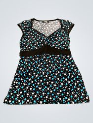 RIPE Polka Dot Twist Front Top