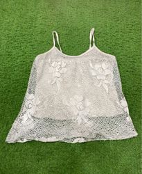 White Lace Camisole Top
