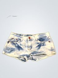 YA ZHOU Supermarket Denim Shorts