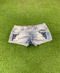 Mossimo Supply Co. Women's Blue Denim Shorts with ..