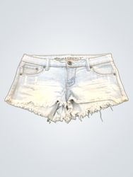 Blue Asphalt Women's Light Wash Distressed Denim S..