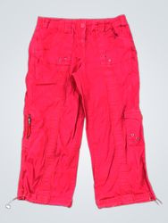 Style & Co. Red Cargo Capri Pants