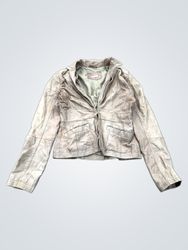 MAX&Co. Active Giacca donna in pelle marrone
