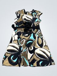 BCX Vestido Feminino sem Mangas com Decote em V e ..