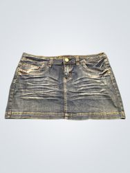 Ma jupe en jean féminine Denim Skirt