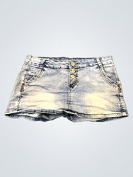 Light Wash Denim Shorts