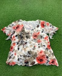 Roman Originals Floral Print Top