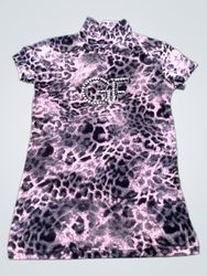 TIREYS I Leopard Print Mock Neck Top