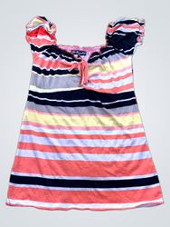 In-Stylefashion Striped Off-the-Shoulder Top