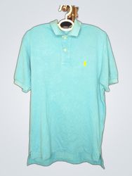 Ralph Lauren Polo Blue Cotton Polo Shirt