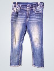 Miss Me Distressed Straight Leg Jeans