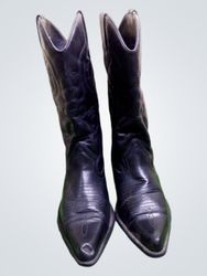 Madden Girl Black Cowboy Boots