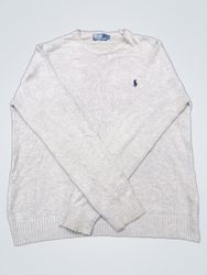 Polo by Ralph Lauren Gray Crewneck Sweater