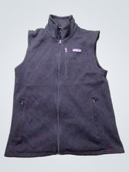 Patagonia Black Sleeveless Fleece Vest