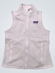 Patagonia White Fleece Vest