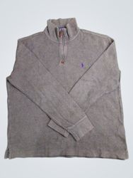 Polo Ralph Lauren Pull en maille à col zippé 1/4