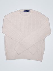 Polo by Ralph Lauren Cream Cable Knit Sweater