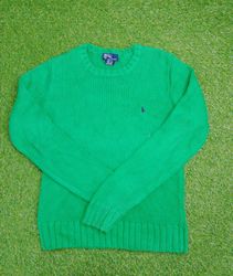 Polo by Ralph Lauren grüner Baumwollpullover